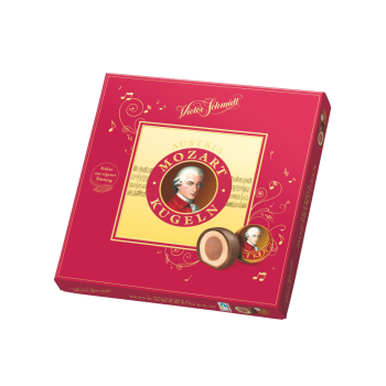 Victor Schmidt Austria Mozartkugeln, Geschenkkarton, 15 Stück